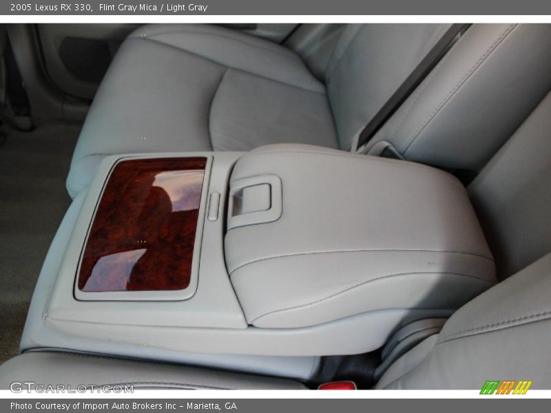 Flint Gray Mica / Light Gray 2005 Lexus RX 330