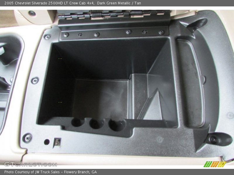 Dark Green Metallic / Tan 2005 Chevrolet Silverado 2500HD LT Crew Cab 4x4