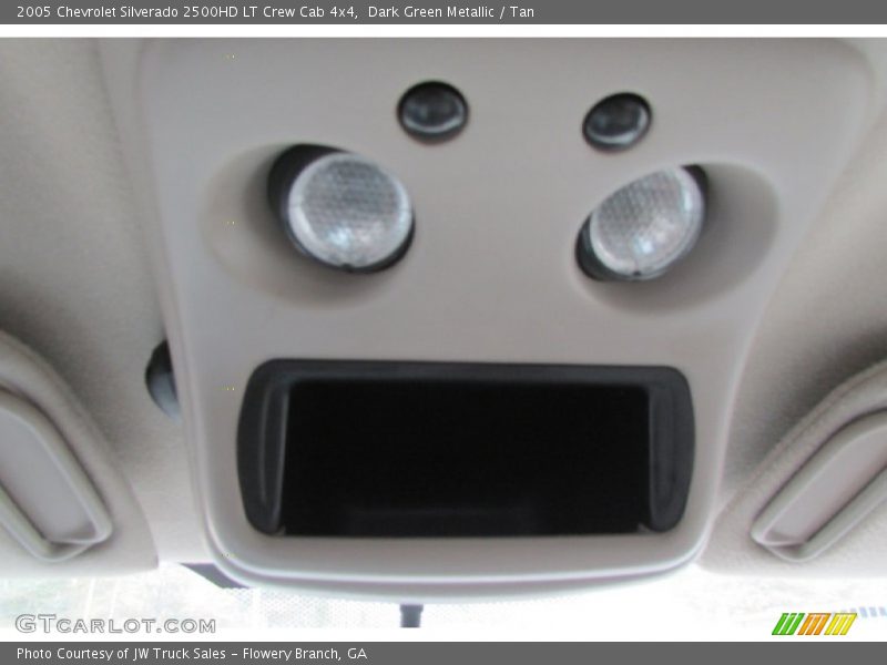 Dark Green Metallic / Tan 2005 Chevrolet Silverado 2500HD LT Crew Cab 4x4