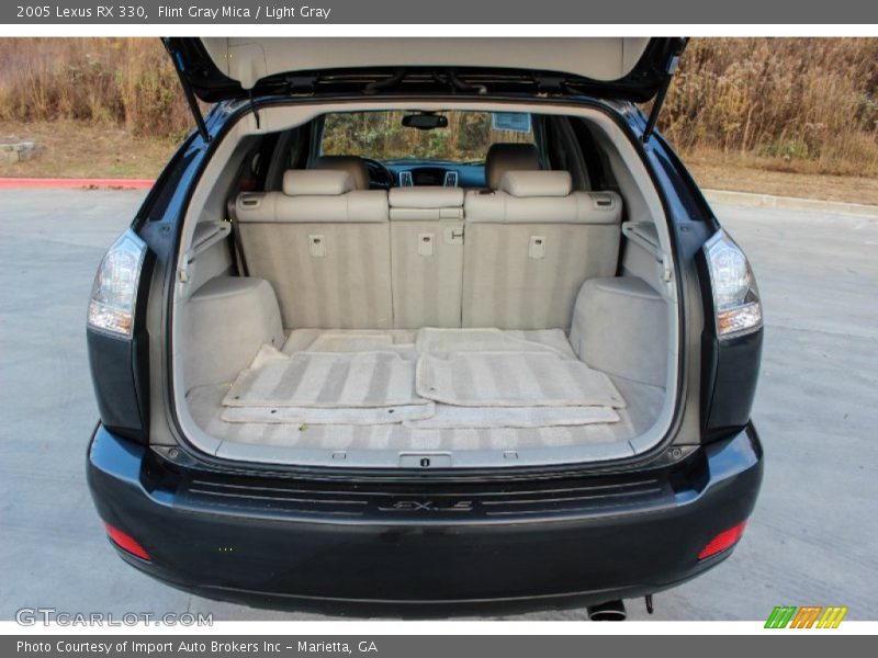 Flint Gray Mica / Light Gray 2005 Lexus RX 330