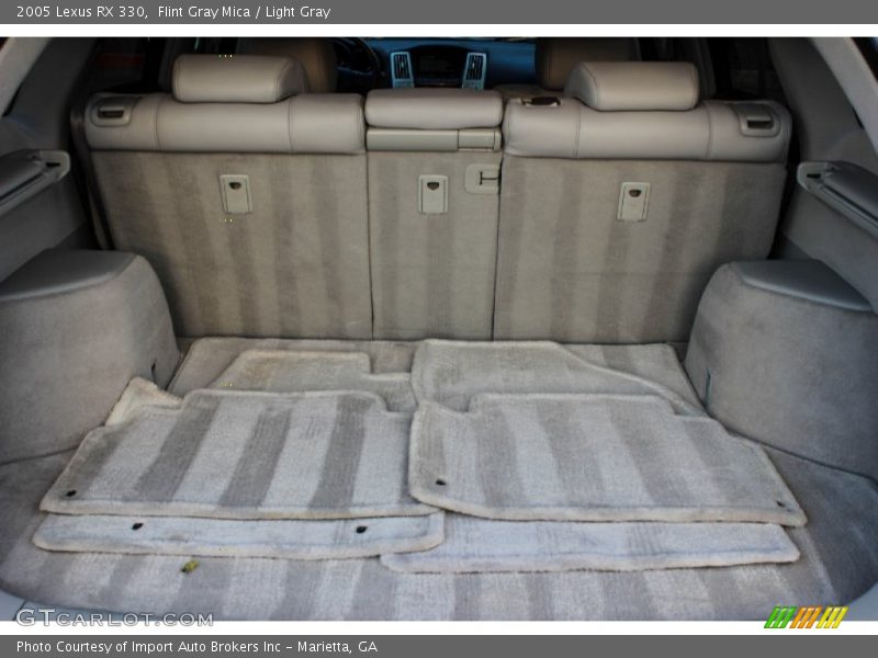 Flint Gray Mica / Light Gray 2005 Lexus RX 330