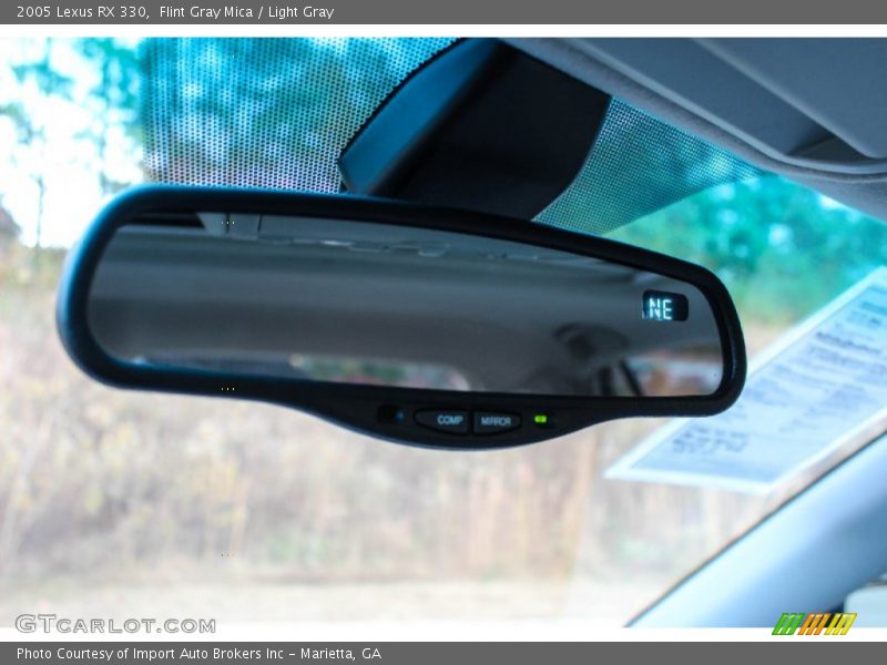 Flint Gray Mica / Light Gray 2005 Lexus RX 330