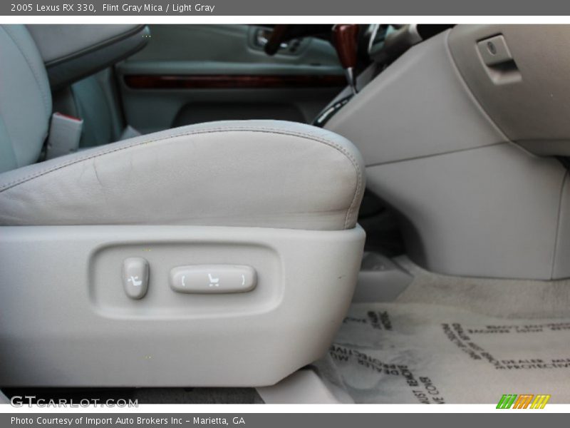 Flint Gray Mica / Light Gray 2005 Lexus RX 330