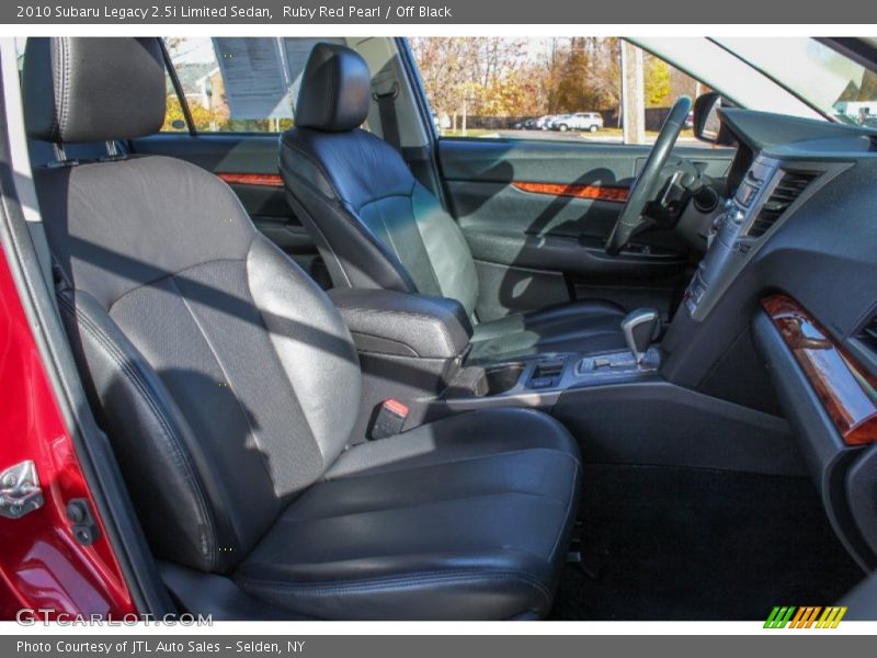 Ruby Red Pearl / Off Black 2010 Subaru Legacy 2.5i Limited Sedan