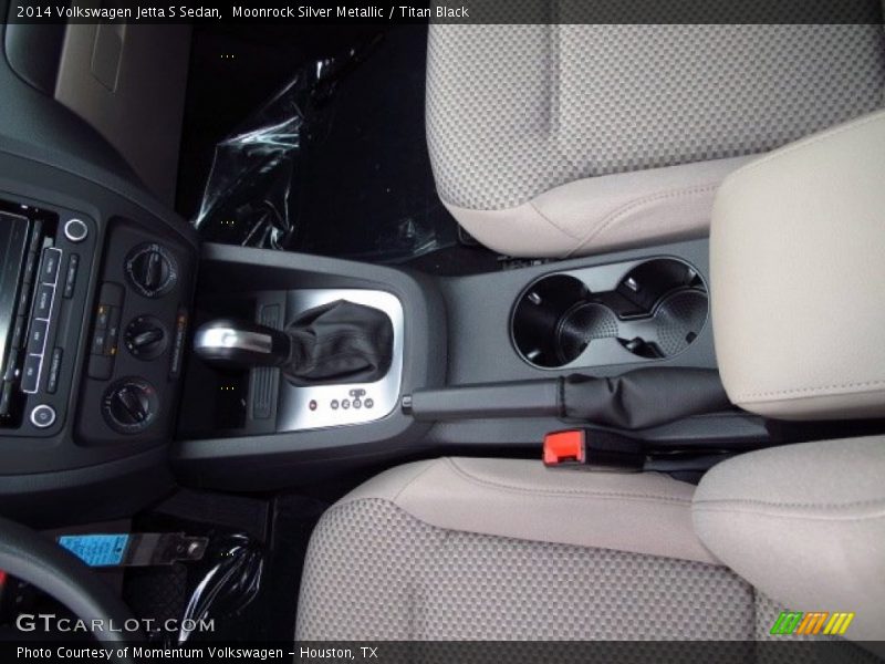 Moonrock Silver Metallic / Titan Black 2014 Volkswagen Jetta S Sedan
