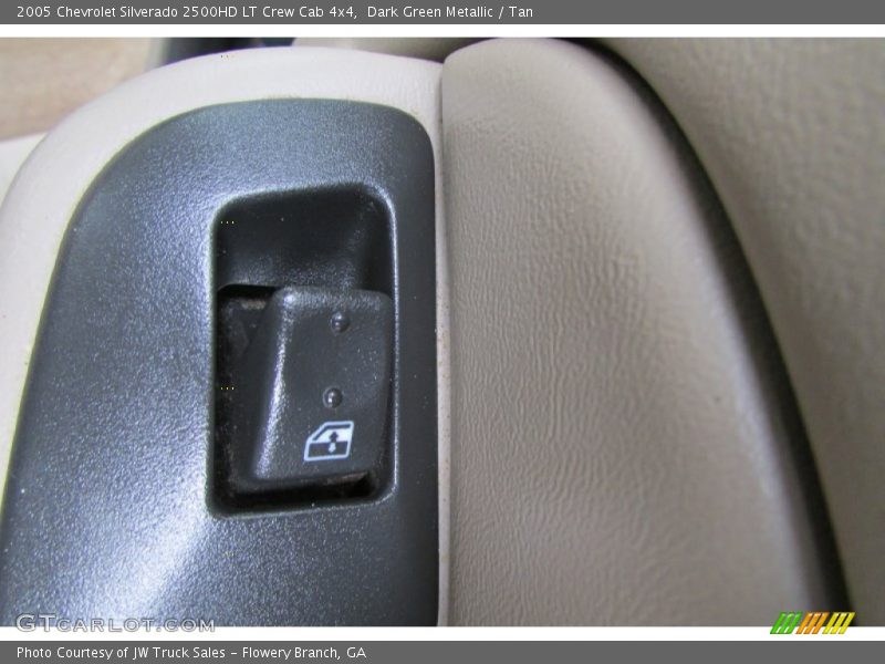 Dark Green Metallic / Tan 2005 Chevrolet Silverado 2500HD LT Crew Cab 4x4