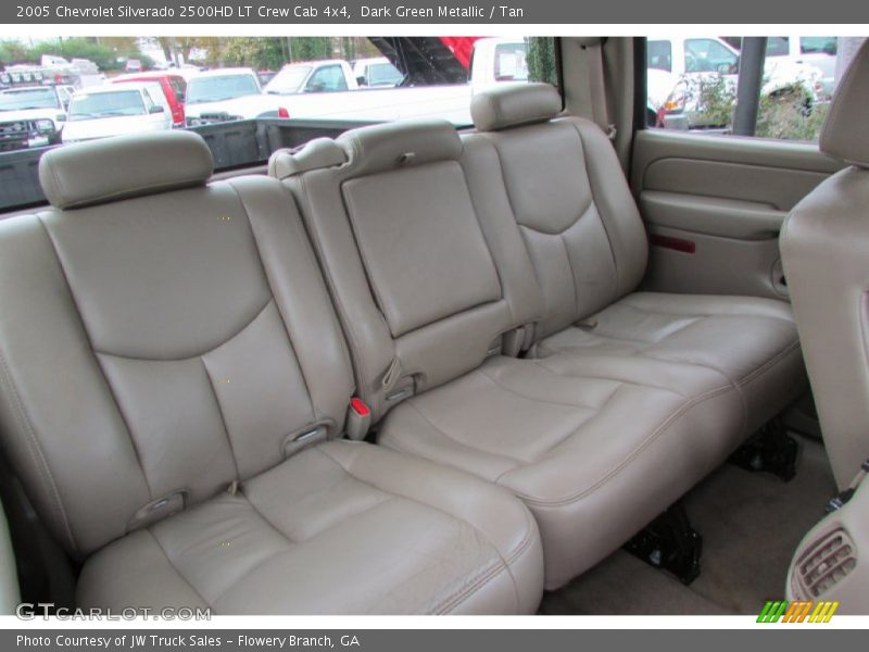 Dark Green Metallic / Tan 2005 Chevrolet Silverado 2500HD LT Crew Cab 4x4
