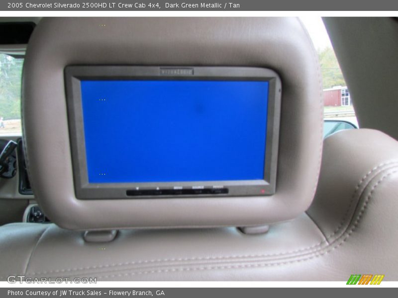 Dark Green Metallic / Tan 2005 Chevrolet Silverado 2500HD LT Crew Cab 4x4