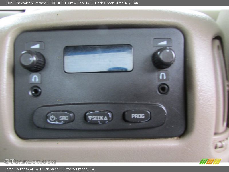 Dark Green Metallic / Tan 2005 Chevrolet Silverado 2500HD LT Crew Cab 4x4