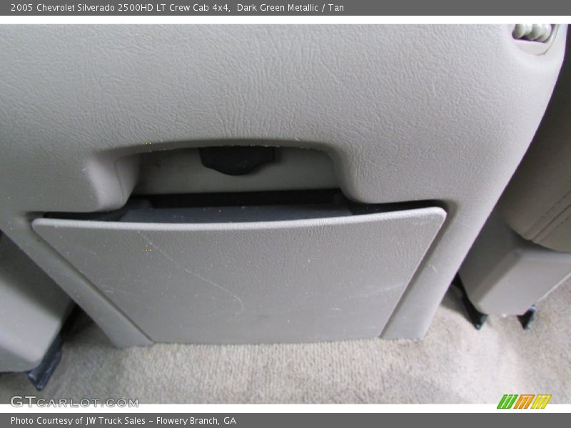Dark Green Metallic / Tan 2005 Chevrolet Silverado 2500HD LT Crew Cab 4x4