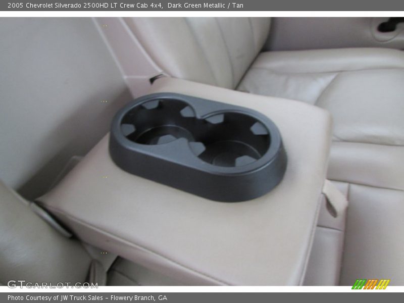 Dark Green Metallic / Tan 2005 Chevrolet Silverado 2500HD LT Crew Cab 4x4