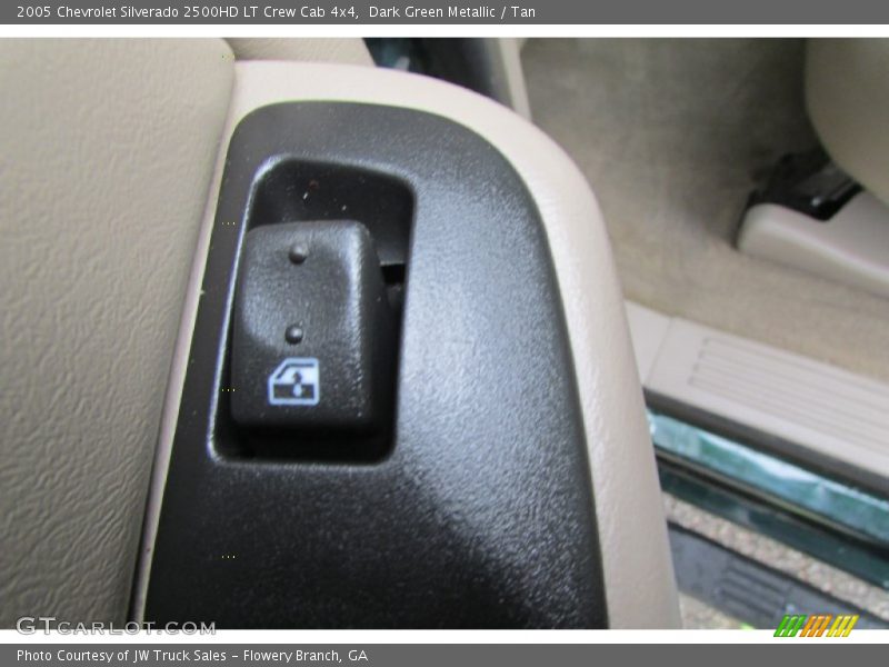 Dark Green Metallic / Tan 2005 Chevrolet Silverado 2500HD LT Crew Cab 4x4