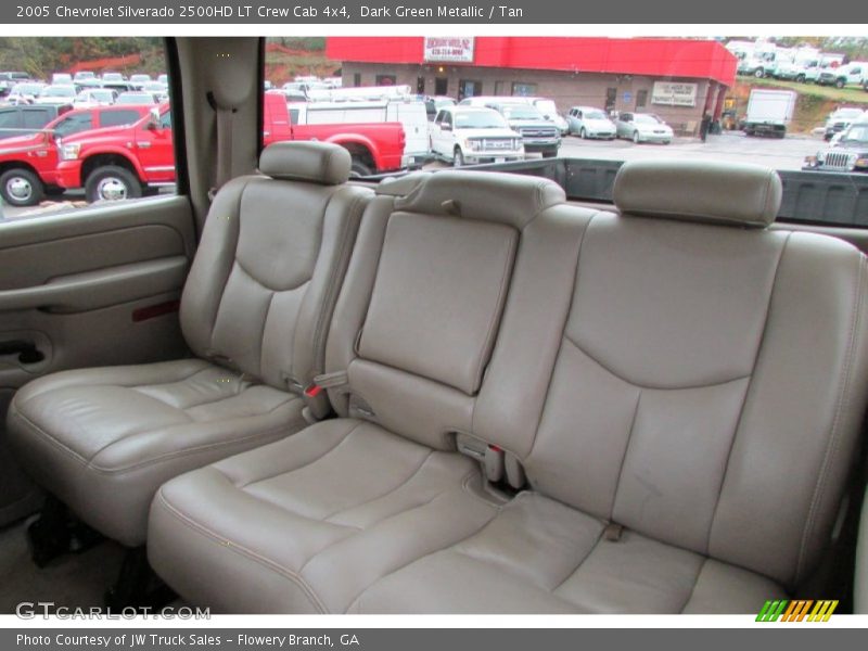 Dark Green Metallic / Tan 2005 Chevrolet Silverado 2500HD LT Crew Cab 4x4