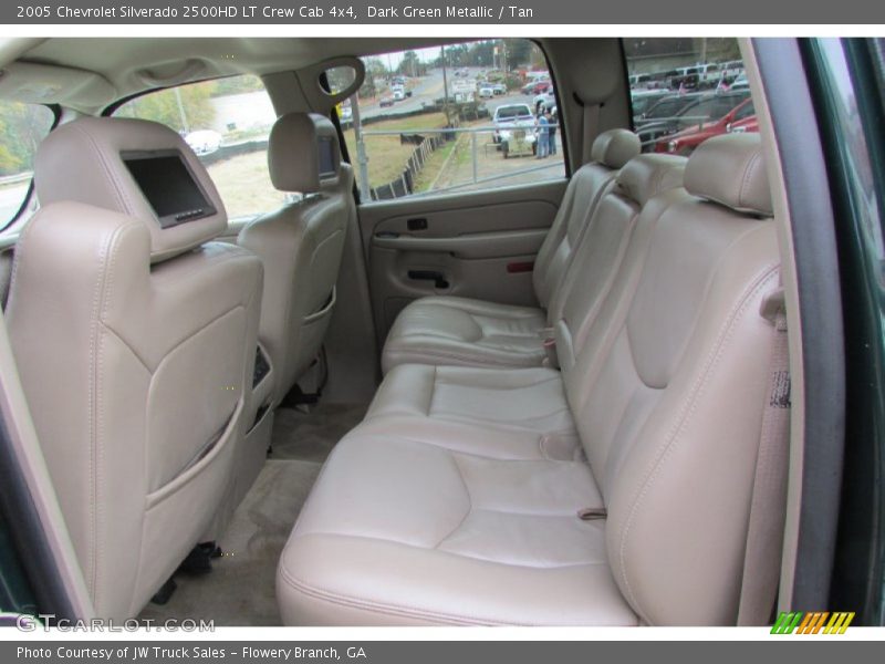 Dark Green Metallic / Tan 2005 Chevrolet Silverado 2500HD LT Crew Cab 4x4