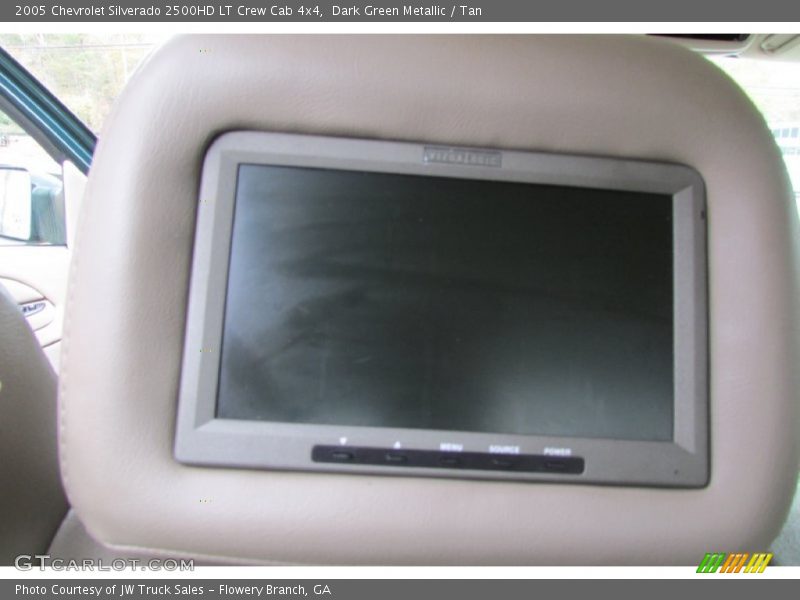 Dark Green Metallic / Tan 2005 Chevrolet Silverado 2500HD LT Crew Cab 4x4