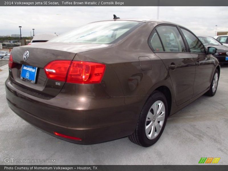 Toffee Brown Metallic / Cornsilk Beige 2014 Volkswagen Jetta SE Sedan