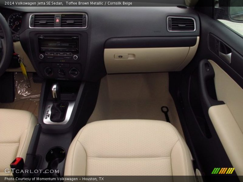 Toffee Brown Metallic / Cornsilk Beige 2014 Volkswagen Jetta SE Sedan