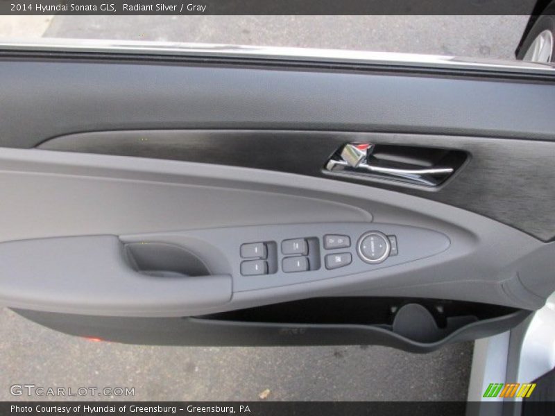 Radiant Silver / Gray 2014 Hyundai Sonata GLS