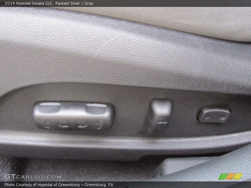 Radiant Silver / Gray 2014 Hyundai Sonata GLS