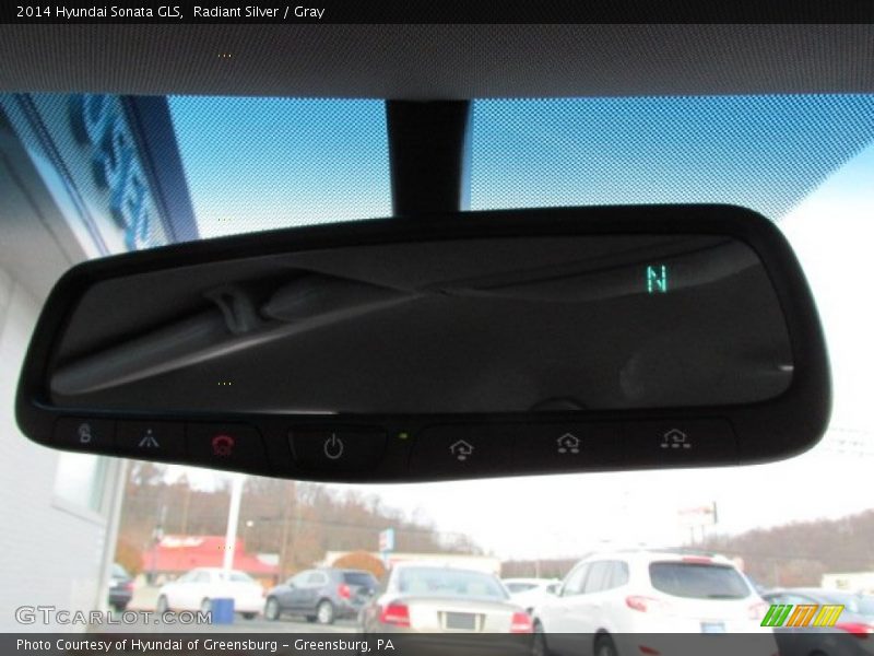 Radiant Silver / Gray 2014 Hyundai Sonata GLS