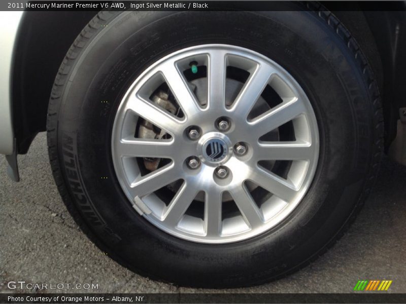 Ingot Silver Metallic / Black 2011 Mercury Mariner Premier V6 AWD