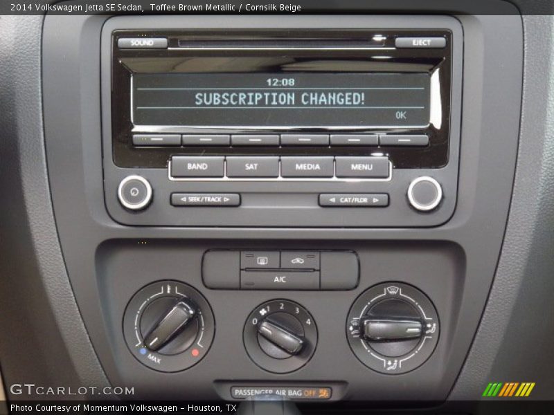 Toffee Brown Metallic / Cornsilk Beige 2014 Volkswagen Jetta SE Sedan