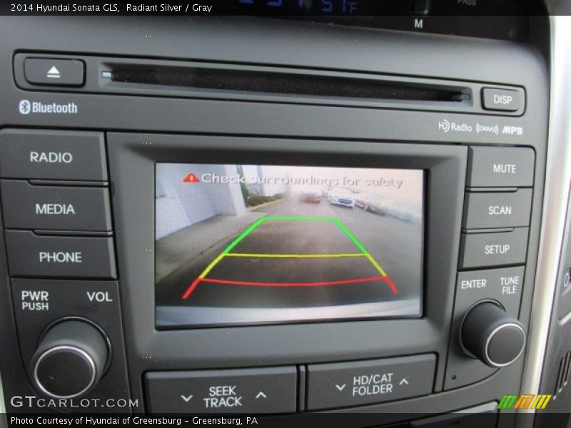 Radiant Silver / Gray 2014 Hyundai Sonata GLS