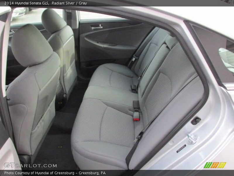 Radiant Silver / Gray 2014 Hyundai Sonata GLS