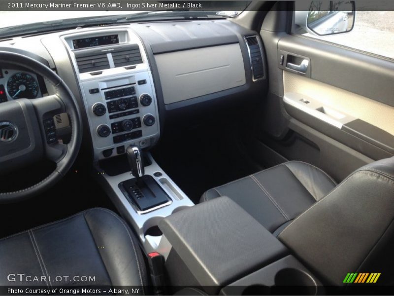 Ingot Silver Metallic / Black 2011 Mercury Mariner Premier V6 AWD