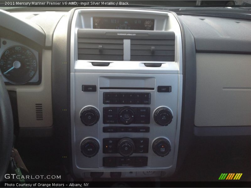 Ingot Silver Metallic / Black 2011 Mercury Mariner Premier V6 AWD