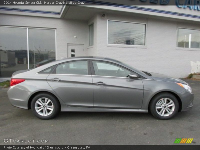 Harbor Gray Metallic / Gray 2014 Hyundai Sonata GLS