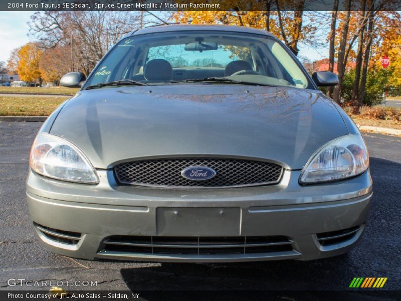 Spruce Green Metallic / Medium Parchment 2004 Ford Taurus SE Sedan