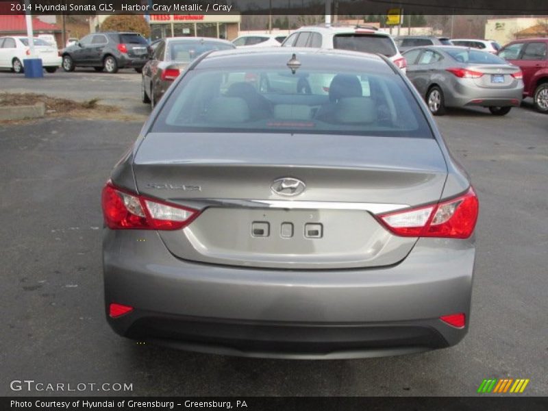 Harbor Gray Metallic / Gray 2014 Hyundai Sonata GLS