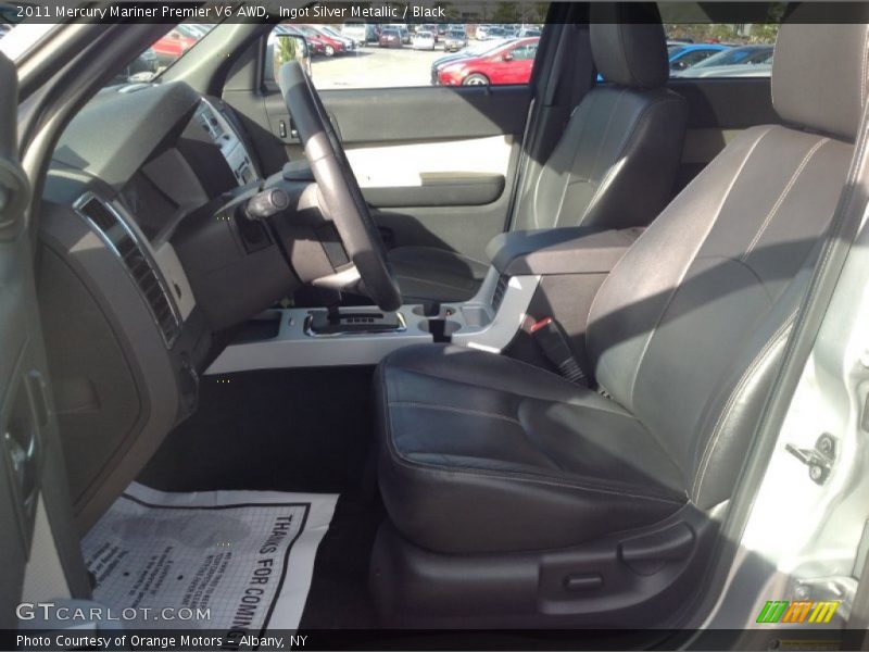 Ingot Silver Metallic / Black 2011 Mercury Mariner Premier V6 AWD