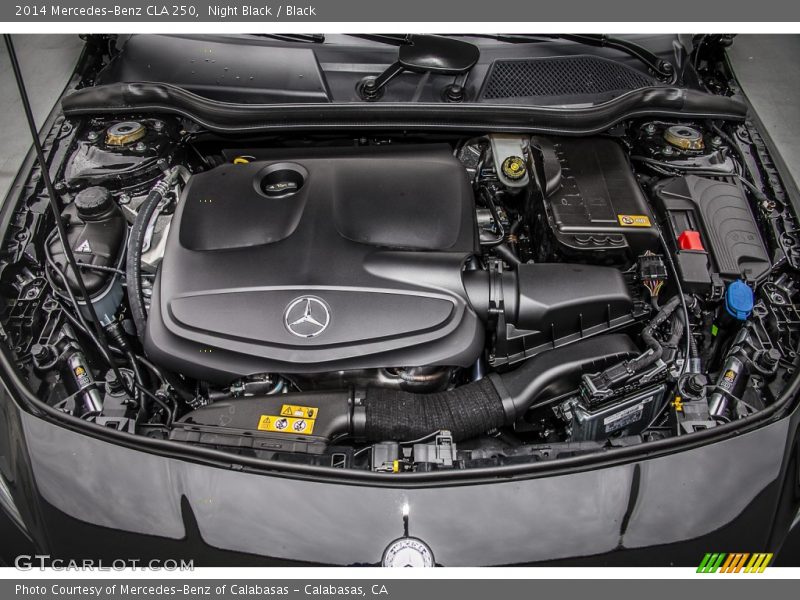 Night Black / Black 2014 Mercedes-Benz CLA 250