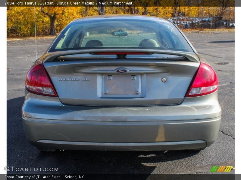 Spruce Green Metallic / Medium Parchment 2004 Ford Taurus SE Sedan