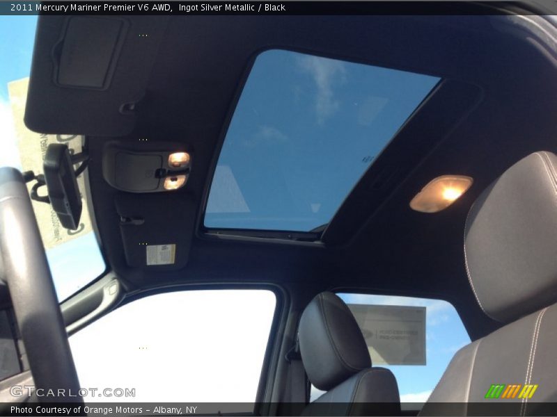 Ingot Silver Metallic / Black 2011 Mercury Mariner Premier V6 AWD