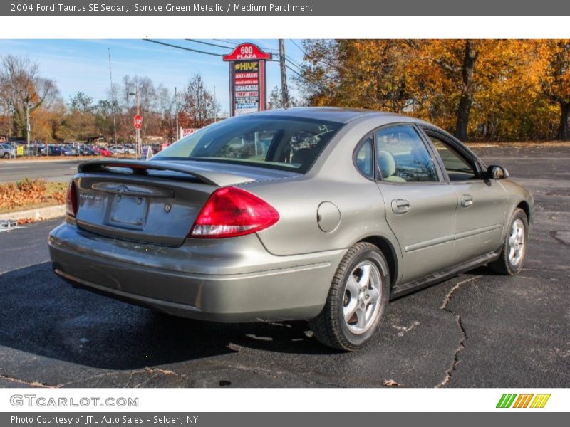 Spruce Green Metallic / Medium Parchment 2004 Ford Taurus SE Sedan