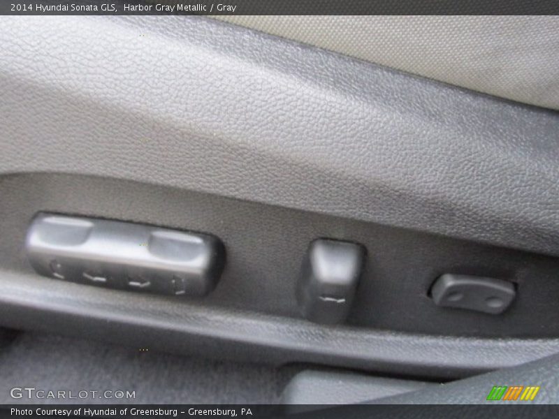 Harbor Gray Metallic / Gray 2014 Hyundai Sonata GLS