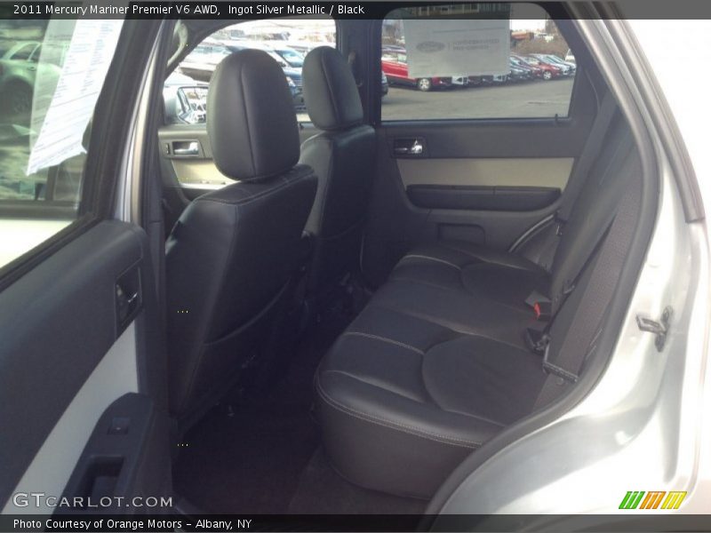 Ingot Silver Metallic / Black 2011 Mercury Mariner Premier V6 AWD