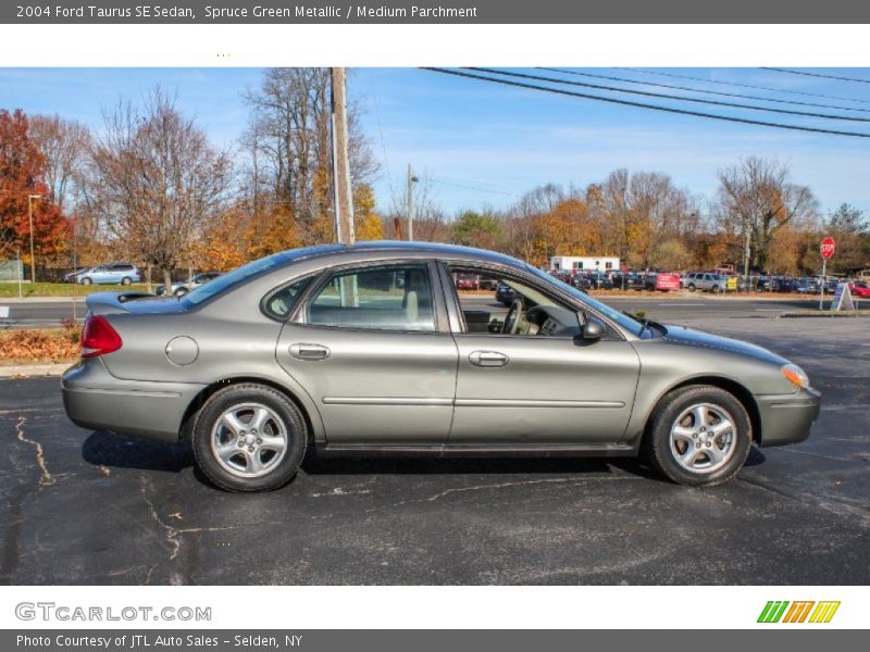 Spruce Green Metallic / Medium Parchment 2004 Ford Taurus SE Sedan