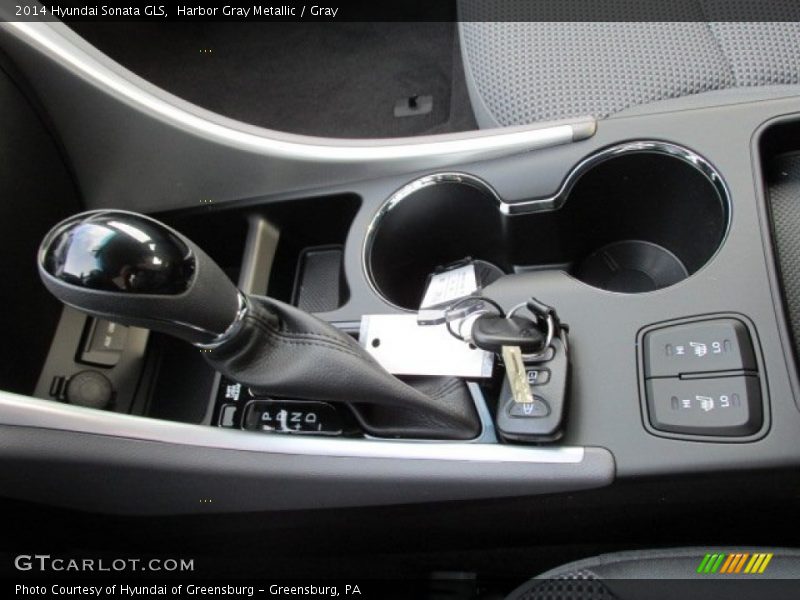Harbor Gray Metallic / Gray 2014 Hyundai Sonata GLS