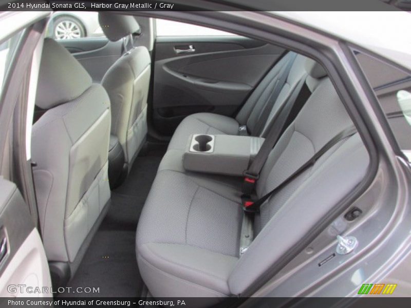 Harbor Gray Metallic / Gray 2014 Hyundai Sonata GLS