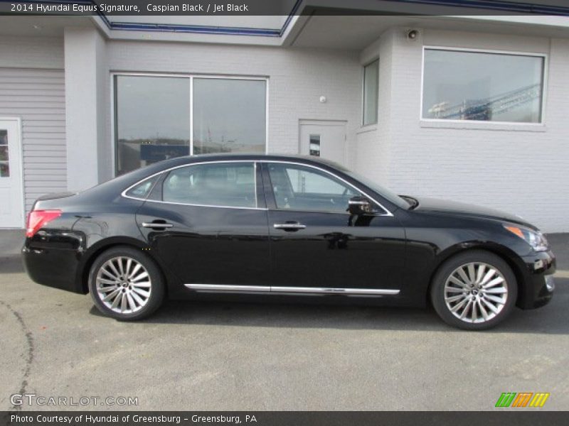 Caspian Black / Jet Black 2014 Hyundai Equus Signature