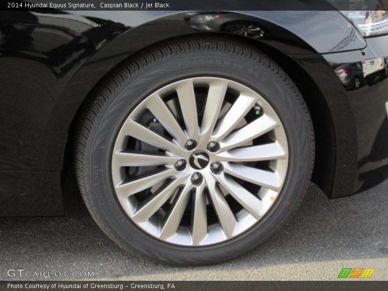 Caspian Black / Jet Black 2014 Hyundai Equus Signature