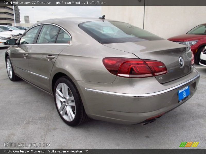 Light Brown Metallic / Truffle/Black 2014 Volkswagen CC Executive