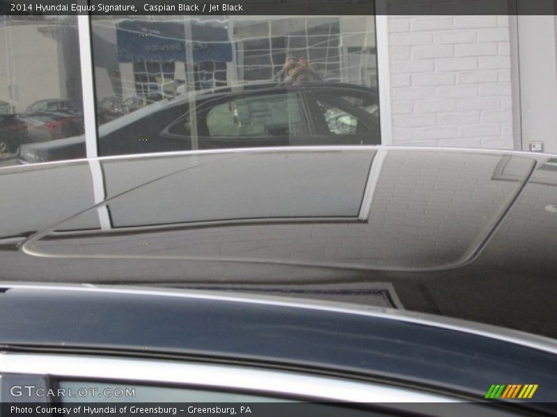 Caspian Black / Jet Black 2014 Hyundai Equus Signature