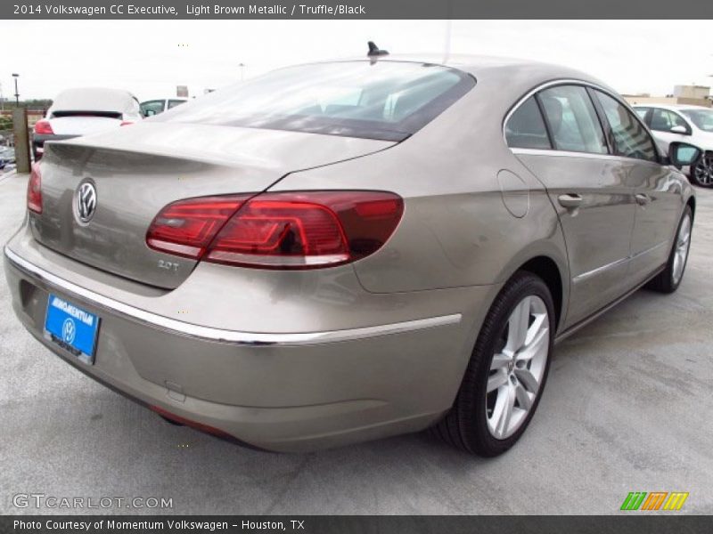 Light Brown Metallic / Truffle/Black 2014 Volkswagen CC Executive