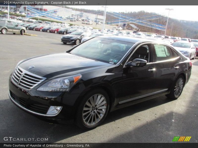Caspian Black / Jet Black 2014 Hyundai Equus Signature