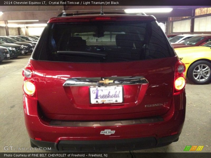 Crystal Red Tintcoat / Light Titanium/Jet Black 2014 Chevrolet Equinox LT